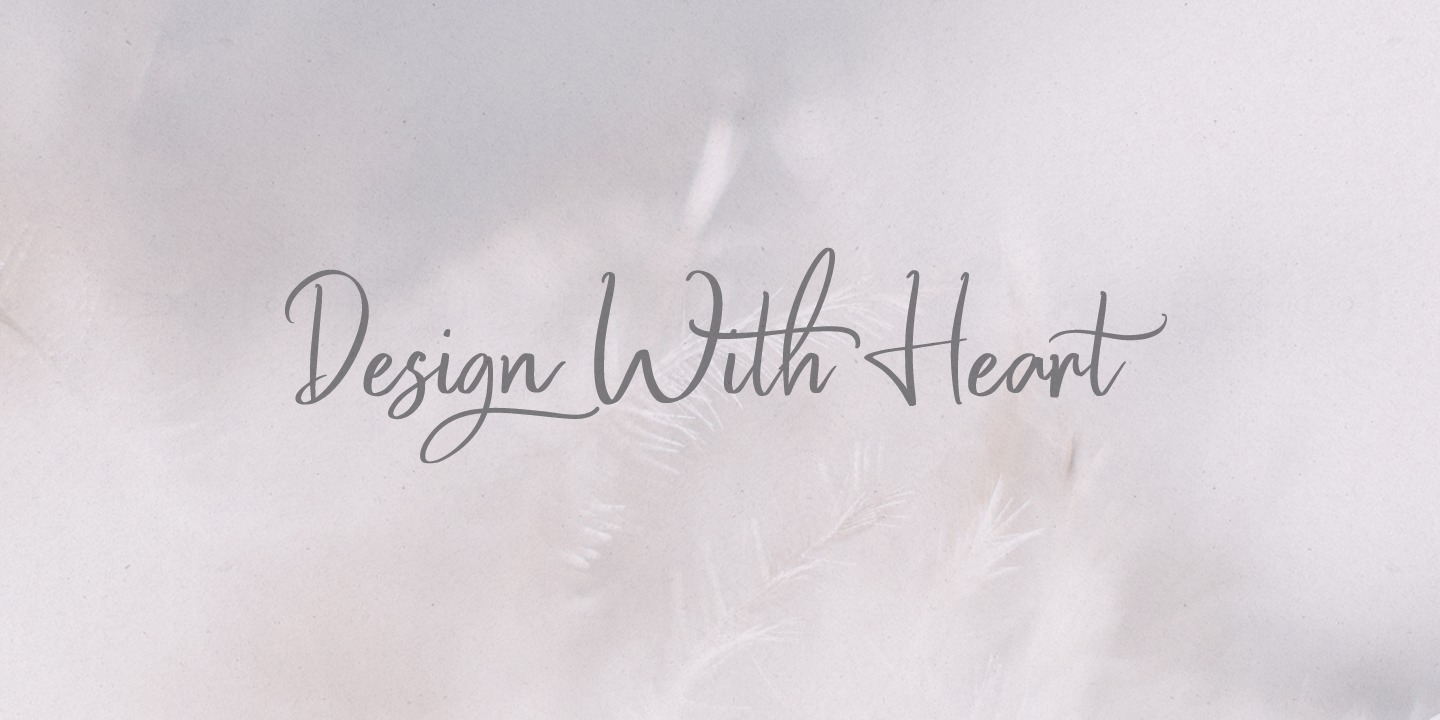 Beispiel einer Hello Beauty Regular-Schriftart